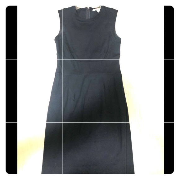 Diane Von Furstenberg Business Casual Navy Dress - Picture 1 of 3